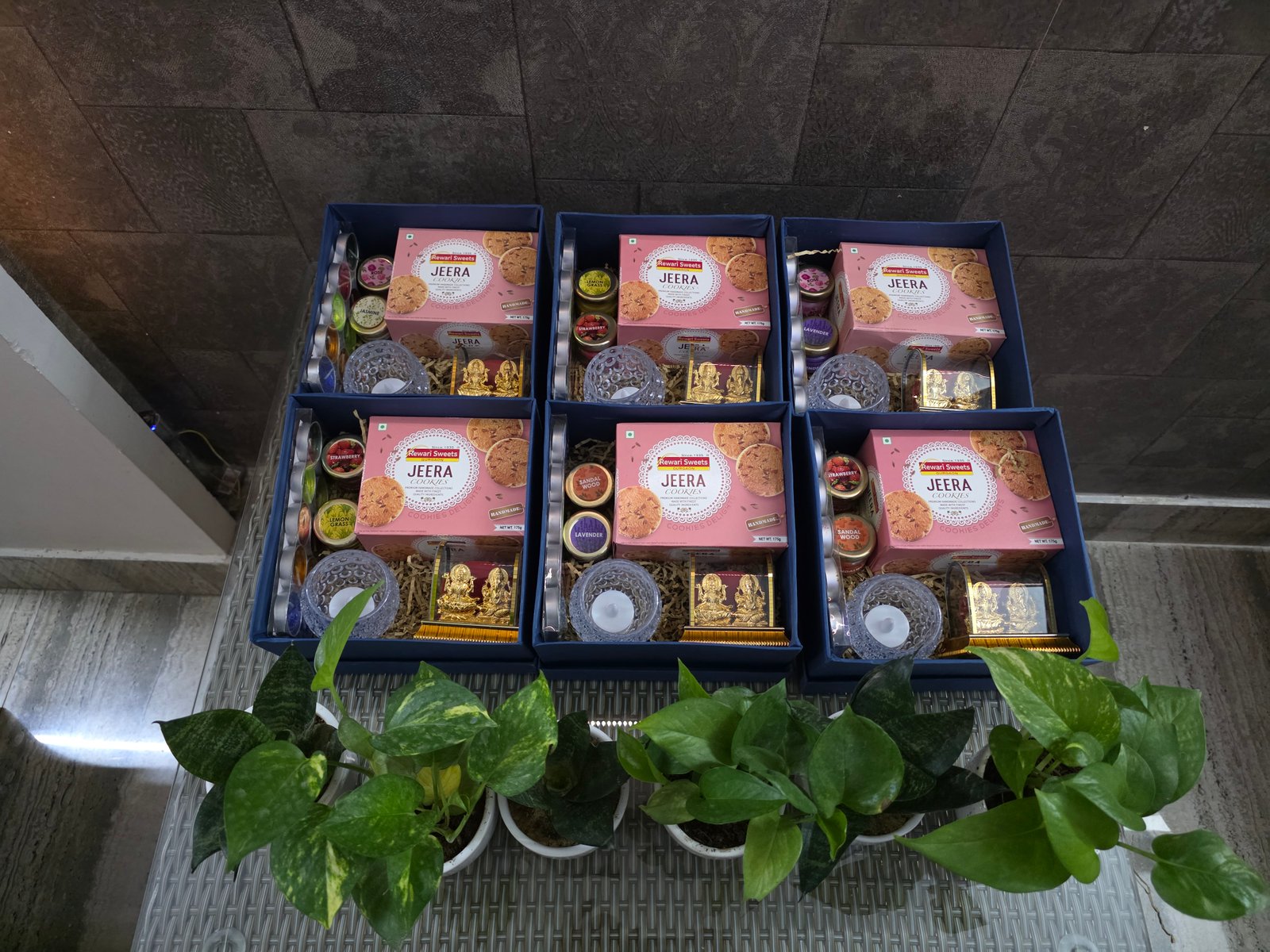 Corporate Diwali hamper handcrafted by Iconiq Gifts — past work sample.